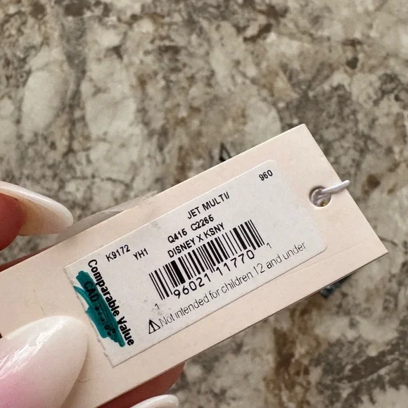 NWT Disney Kate Spade Minnie Mouse Gold Slider Adjustable Bracelet - Picture 3 of 3